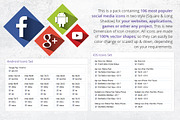 212 Qube Social Media Icons, an Icon by ArtFusion (Thumbnail 5 of 5)