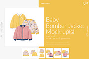 Baby Bomber Jacket Mock-ups Set, a Hoody Mockup by Mocca Mockups Store (Thumbnail 3 of 22)