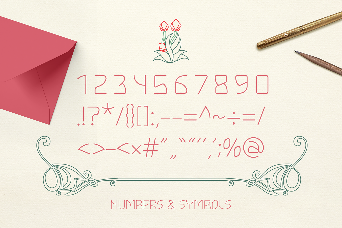 Lokka Uppercase Font preview 6