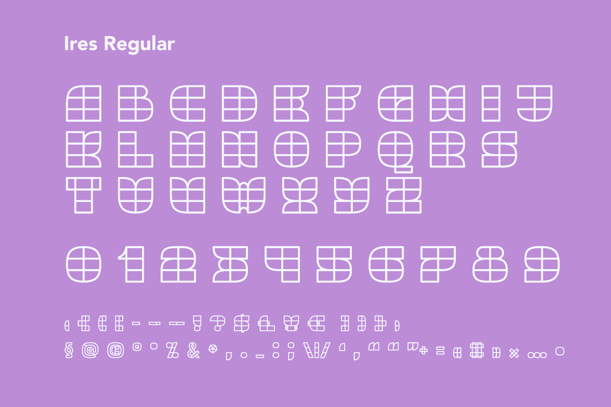 Ires colored font, a Symbol Font by kaer_shop (Photo 3 of 8)