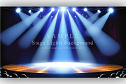 15 Stage Lights Background, a Background Graphic by NOMO DESIGN (Thumbnail 7 of 16)