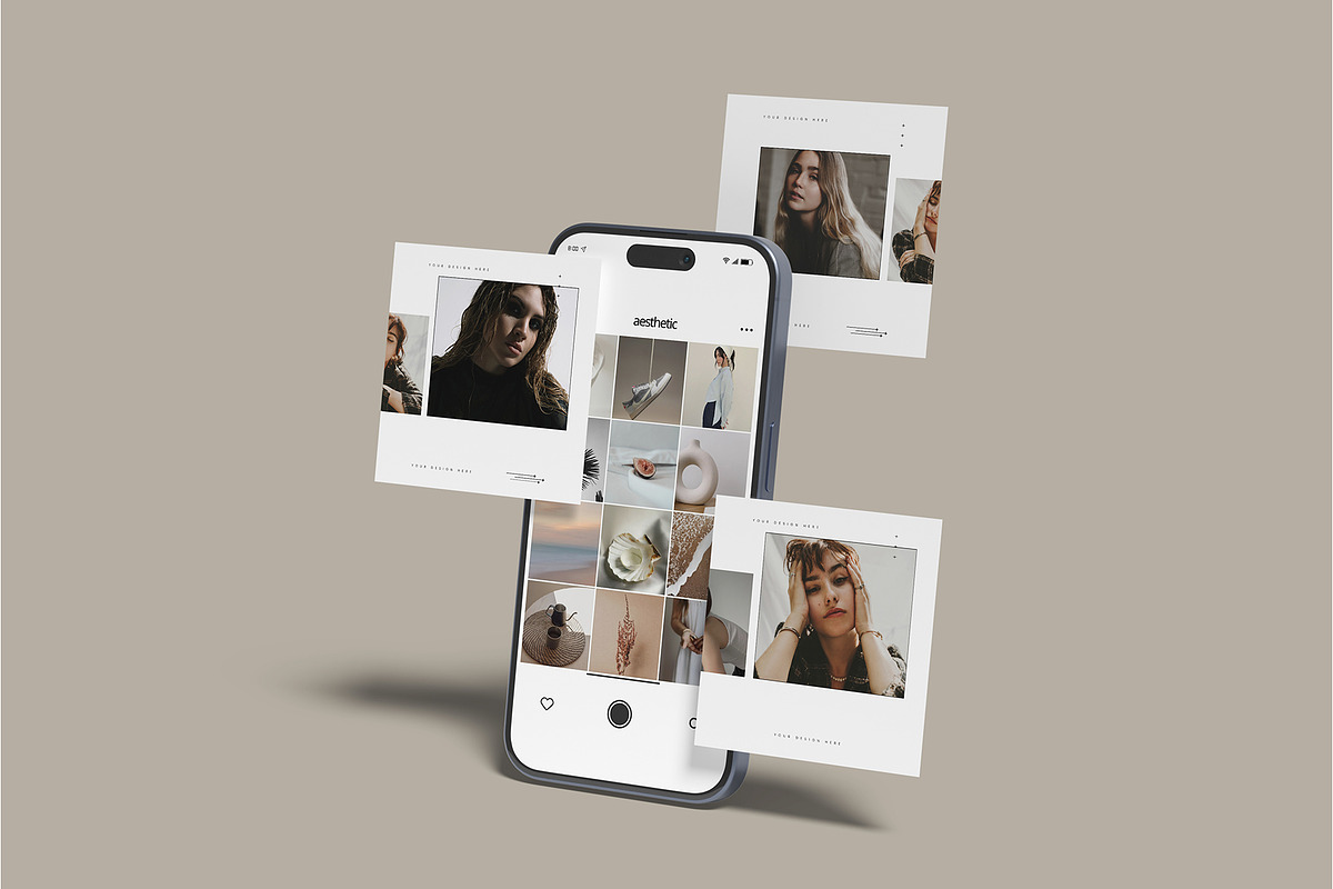 Instagram story and post mockup, a Social Media Template by rizalamora (Photo 7 of 11)