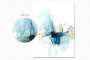 Ocean Veil Abstracts, a Decorative Illustration by rileyBgraphics (Thumbnail 7 of 7)