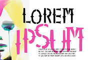 VIROSE, a Font by vtks design (Thumbnail 2 of 4)