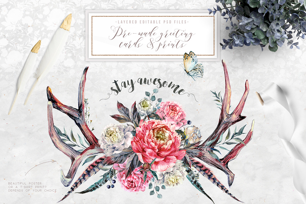 Piano Pastello | Peony Symphony II, a Decorative Illustration by Inna Sinano (Photo 10 of 12)
