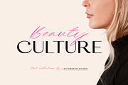 Beauty Culture - Font Duo, a Font by Letterhend Studio (Thumbnail 1 of 9)