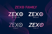 Zexo Sans Family, a Sans Serif Font by khurasan (Thumbnail 5 of 7)