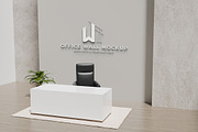 High-Quality Office Wall Mockup, a Device Mockup by swsi-studio (Thumbnail 4 of 5)