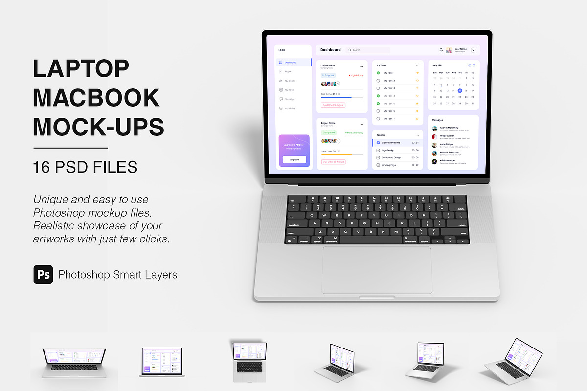 Laptop Macbook Mockup Bundles, a Mac Mockup by Graphic Aesthetic (Photo 1 of 22)