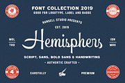 Hemisphers - Font Collection, a Slab Serif Font by Runsell Studio (Thumbnail 1 of 14)