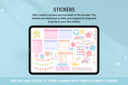 Cute Digital Life Planner 750+ pages, a Templates & Theme by SunshineStudioBoutique (Thumbnail 5 of 9)