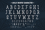 Holly Skates - Winter Display Font, a Sans Serif Font by Pian45 Studio (Thumbnail 5 of 5)