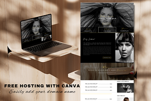 Beauty Website, Hair Website