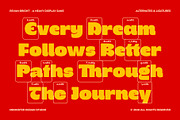 Revan Bright - Heavy Playful Sans, a Sans Serif Font by Mbonster Design Studio (Thumbnail 8 of 16)