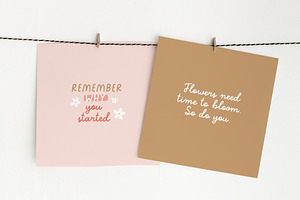 Charming Lines Font Duo