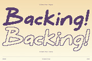 CS Belric Pixel, a Handwritten Font by Craft Supply Co. (Thumbnail 3 of 8)