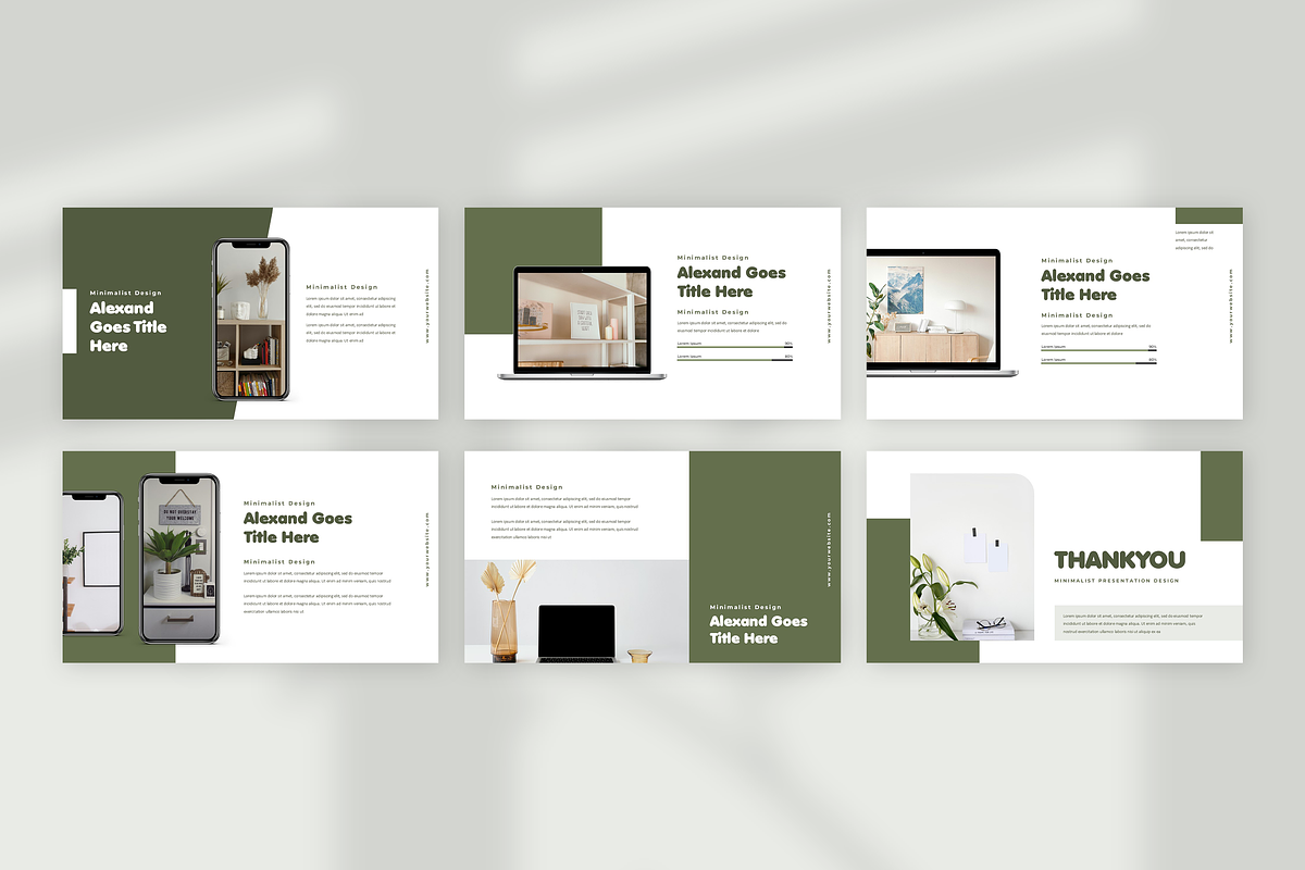 Minimalist Powerpoint, a Presentation Template by Azruca (Photo 6 of 6)
