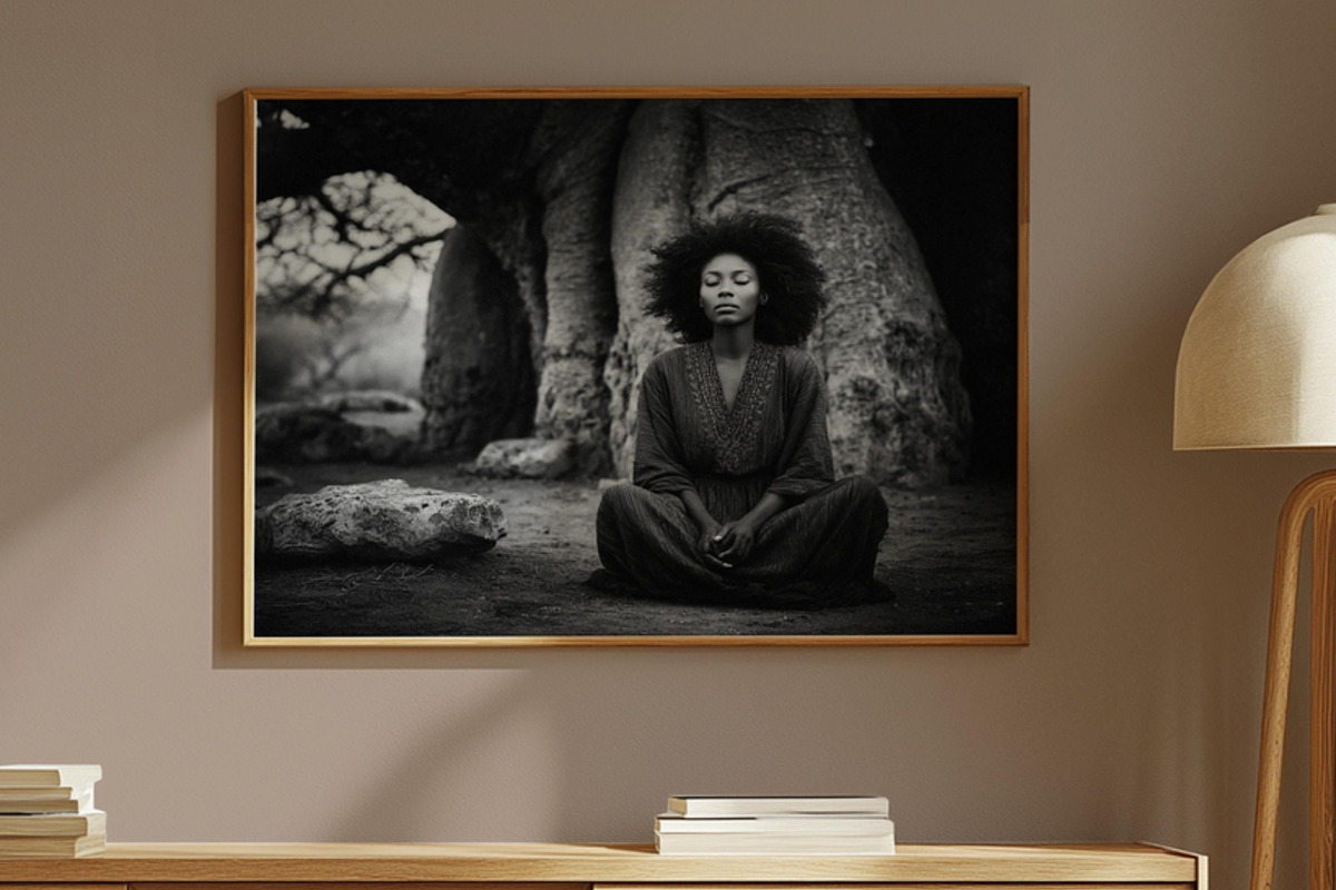 African in Spring Wall Art Set, a Decorative Illustration by PrintablesByFranklyn (Photo 11 of 17)