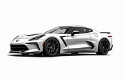 Luxury Car Clipart Vector Bundle, an Illustration by Creativeshirt (Thumbnail 4 of 9)