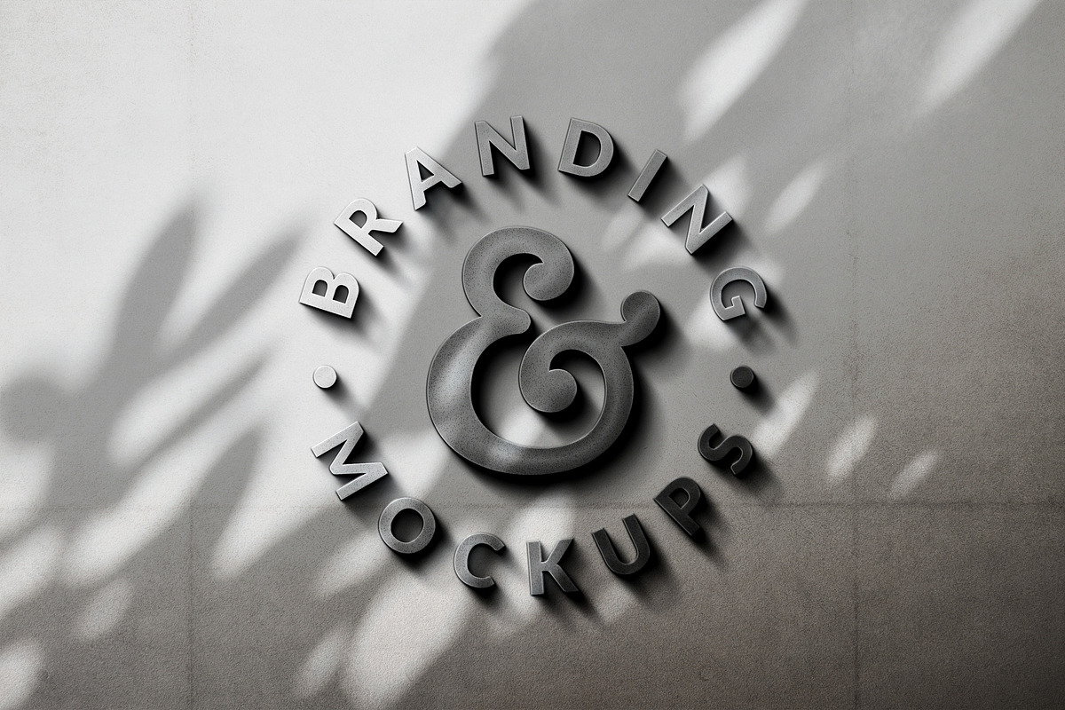 Metallic Sign Mockups, a Mockup by Design Squad (Photo 3 of 7)