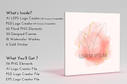 Palm & Fern Modern Floral Logo, a Branding & Logo Template by Design Unique (Thumbnail 10 of 15)