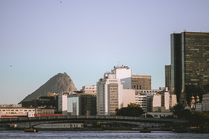 Rio Waterfront Skyline and Peak, an Architecture Photo by SkyNext