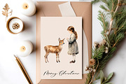 Fairy winter  girls clipart, a Person Illustration by Hello My Print (Thumbnail 9 of 10)
