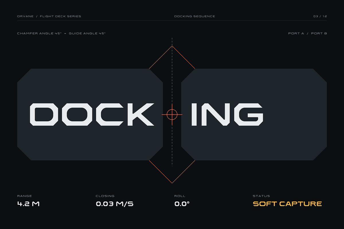 Orvane - Geometric Space Typeface, a Sans Serif Font by HipFonts (Photo 5 of 17)