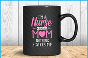 Funny I'm A Nurse And A Mom SVG, a Graphic by Creativeusart (Thumbnail 2 of 4)