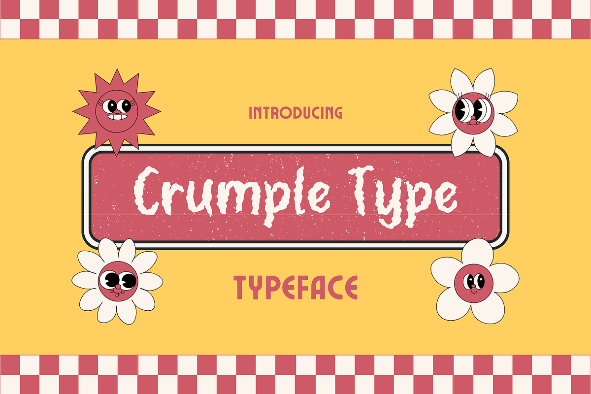 Crumple Type, a Font by portype (Photo 1 of 14)