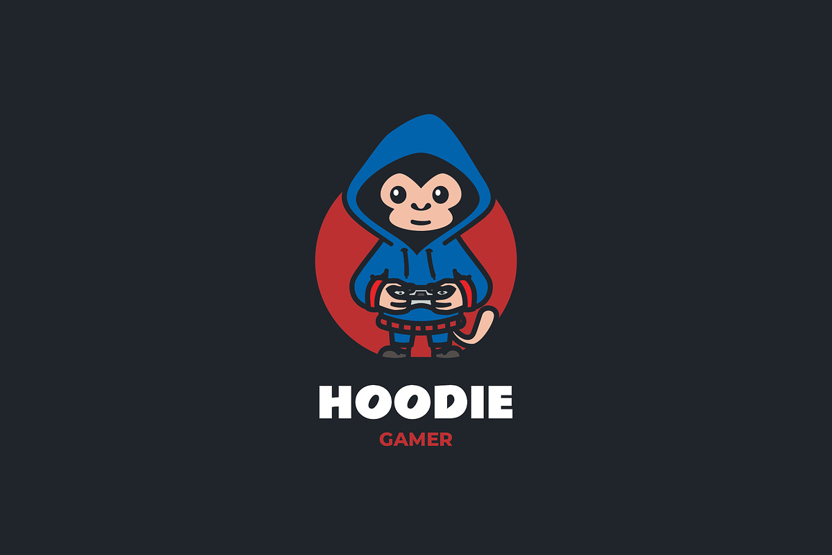 Mascot Character Monkey Logo Design, a Branding & Logo Template by Artnivora.Std (Photo 1 of 2)