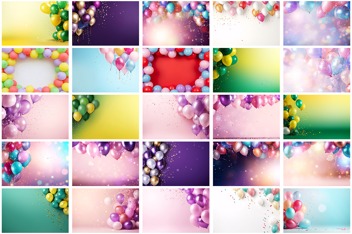 Balloon Background, a Background Graphic by Forhadx5 (Photo 3 of 18)