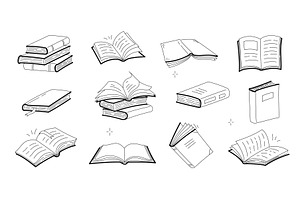 Sketches Of Open, Closed Books