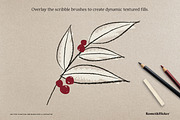 Vector Charcoal Brushes, a Brush Add-On by Komet & Flicker (Thumbnail 5 of 11)