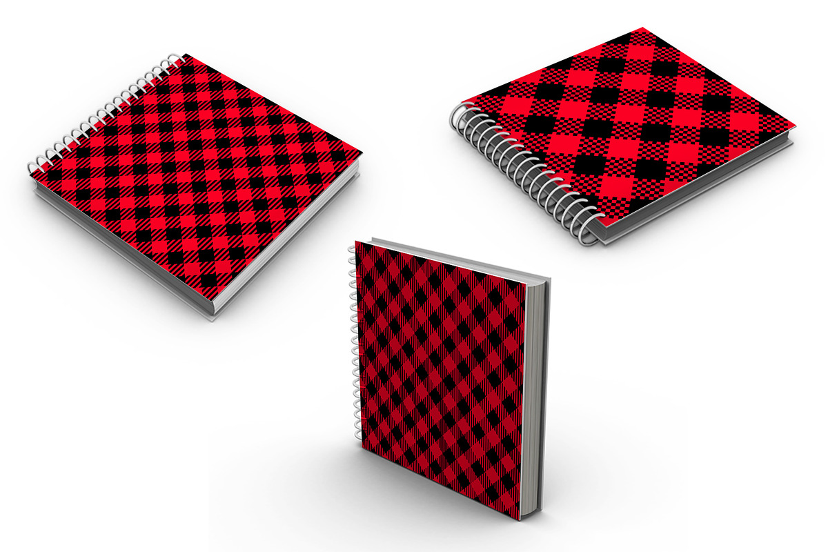 Classic Set Lumberjack Plaid, a Pattern Graphic by Vectorchoice (Photo 6 of 8)