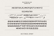 Relation De Luxe - Font Duo, a Sans Serif Font by Prioritype Co (Thumbnail 9 of 11)
