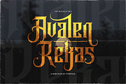 Avalen Rekas - Blackletter Font, a Blackletter Font by StringLabs (Thumbnail 1 of 11)