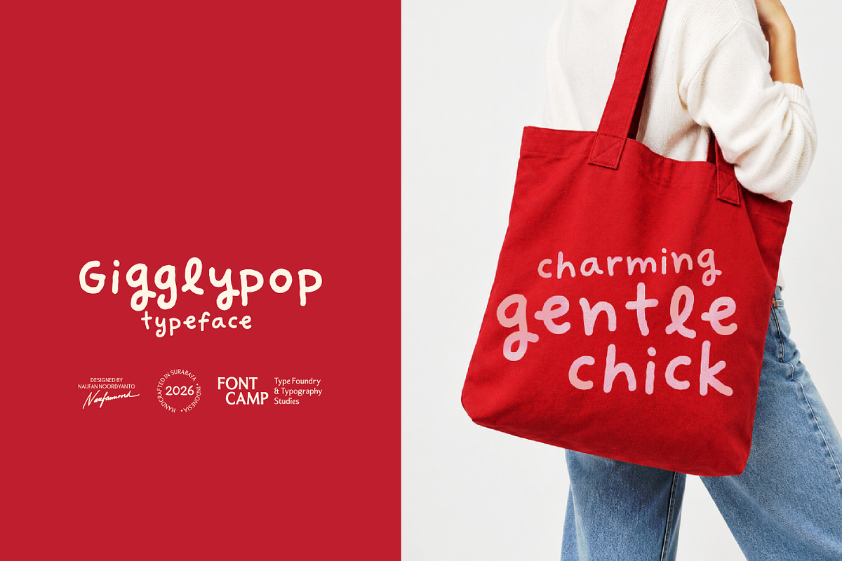Gigglypop Font, a Handwritten Font by Fontcamp Type Foundry (Photo 14 of 17)