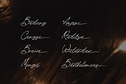 Rosanthie Signature Script Font, a Script Font by Anomali Creatype (Thumbnail 9 of 12)
