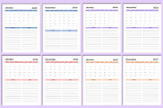 5 Year Monthly Planner 2024-2028 KDP, a Stationery Template by Shumaya (Thumbnail 4 of 6)