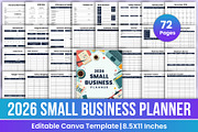 2026 All-in-One Canva Planner Bundle, a Stationery Template by Mustafiz (Thumbnail 11 of 15)