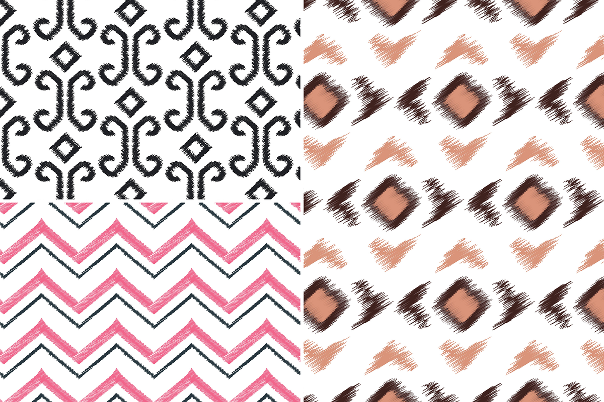 Balinese Ikat Seamless Pattern, a Pattern Graphic by ItsReksita Pattern (Photo 3 of 9)