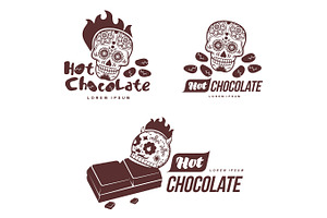 Hot Chocolate Logo Template