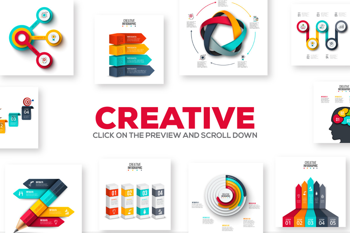 Infographic Mega Bundle, a Finance Illustration by Abert (Photo 3 of 13)
