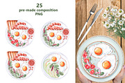 Breakfast, an Illustration by SvetLana (Thumbnail 4 of 12)