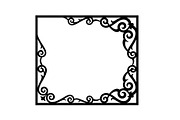 Vintage Scroll Corner Frame Bundle, an Illustration by Gfx_Store (Thumbnail 47 of 48)