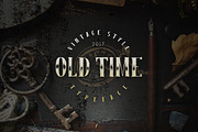 Old time font, a Font by Hurski Anton (Thumbnail 1 of 5)