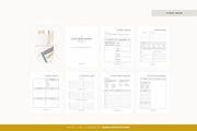 White Label Social Media Planner, a Stationery Template by ammarosedesignsllc (Thumbnail 4 of 10)