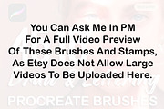 stroke brushes procreate brushes, a Brush Add-On by EnriqueSaezStudio (Thumbnail 2 of 2)