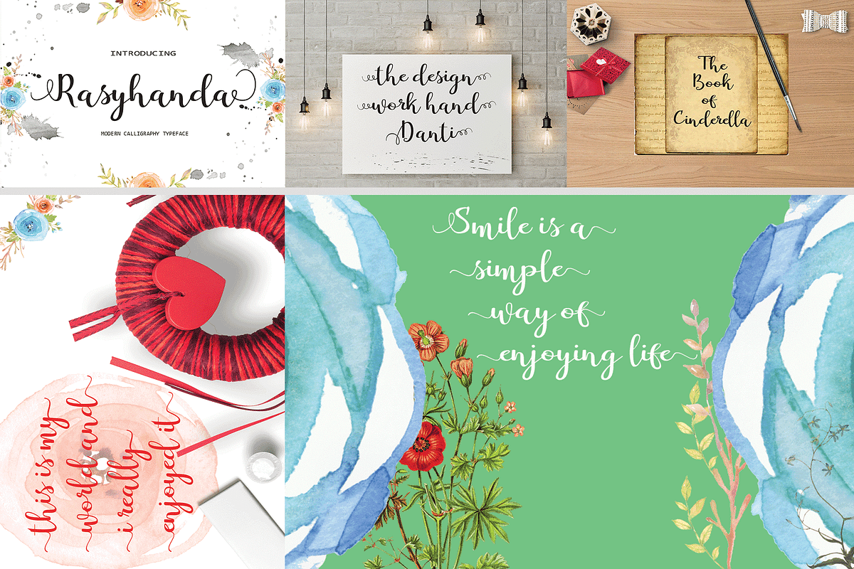 THE COLLECTION BUNDLE, a Script Font by danti (Photo 26 of 31)